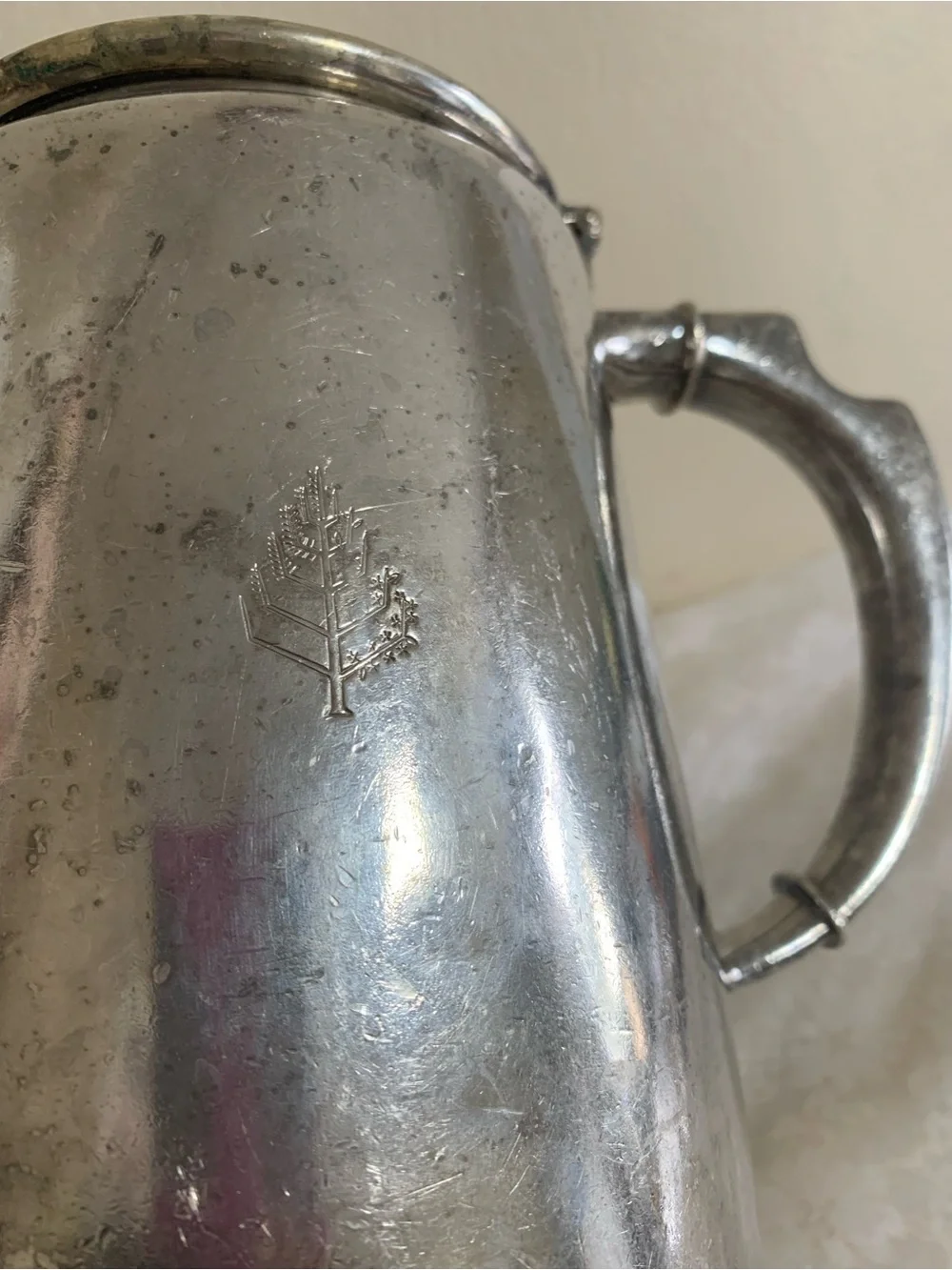 Vintage Four Seasons Hotel Silver Coffee Pot Marlboro Plate Morton Parker Canada